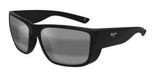 Maui Jim Amberjack Mj0896s Unisex Black Squared Sunglasses