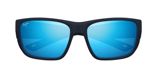 Maui Jim Amberjack Mj0896s Unisex Blue Squared Sunglasses