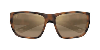 Maui Jim Amberjack Mj0896s Unisex Havana Squared Sunglasses