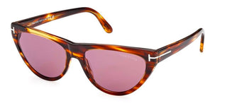 Tom Ford AMBER-02 FT 0990 women Brown Cat Eye Sunglasses