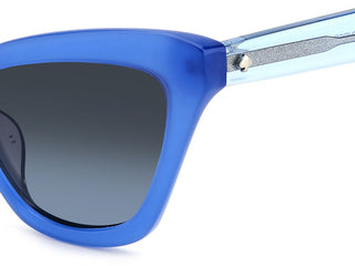 Kate Spade AMELIE/G/S women Blue Squared Sunglasses