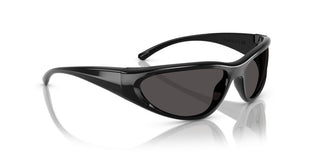 Arnette An4352 Men Black Oval Sunglasses