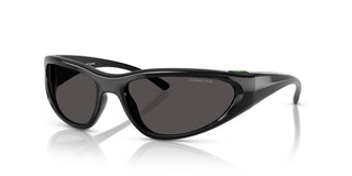 Arnette An4352 Men Black Oval Sunglasses