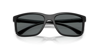 Arnette An4359 Men Black Rectangle Sunglasses