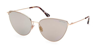 Tom Ford ANAIS-02 FT 1005 women Gold Cat Eye Sunglasses