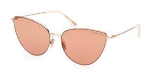 Tom Ford ANAIS-02 FT 1005 women Gold Cat Eye Sunglasses