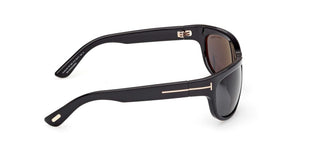 Tom Ford ANDERS-02 FT 1363 unisex Black Sports Sunglasses