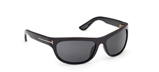 Tom Ford ANDERS-02 FT 1363 unisex Black Sports Sunglasses