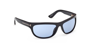 Tom Ford ANDERS-02 FT 1363 unisex Black Sports Sunglasses