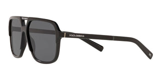 Dolce & Gabbana ANGEL DG 4354 men Black Pilot Sunglasses