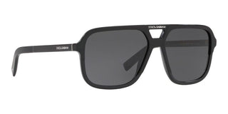 Dolce & Gabbana ANGEL DG 4354 men Black Pilot Sunglasses