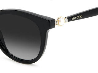 Jimmy Choo ANNABETH/S women Black Butterfly Sunglasses