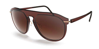 Silhouette ANTIBES INFINITY COLLECTION 4083 men Brown Pilot Sunglasses