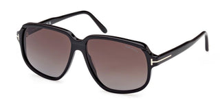 Tom Ford ANTON FT 1024 men Black Geometric Sunglasses
