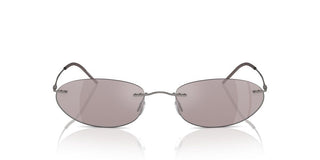 Giorgio Armani Ar 1508m Women Silver Oval Sunglasses