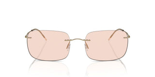 Giorgio Armani Ar 1512m Men Gold Rectangle Sunglasses