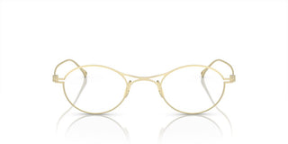 Giorgio Armani AR 5135T men Gold Geometric Eyeglasses