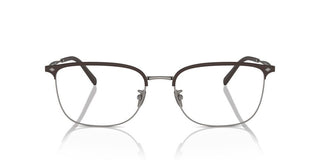 Giorgio Armani Ar 5143 Men Silver Rectangle Eyeglasses