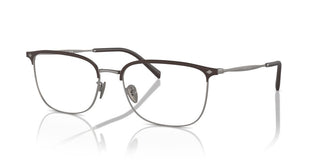 Giorgio Armani Ar 5143 Men Silver Rectangle Eyeglasses