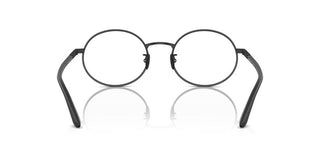 Giorgio Armani Ar 5145j Unisex Black Oval Eyeglasses