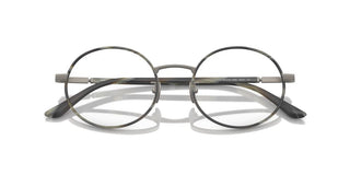 Giorgio Armani Ar 5145j Unisex Silver Oval Eyeglasses