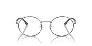 Giorgio Armani Ar 5145j Unisex Silver Oval Eyeglasses