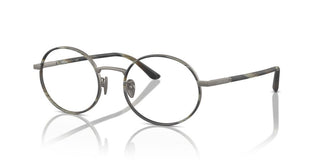 Giorgio Armani Ar 5145j Unisex Silver Oval Eyeglasses
