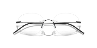 Giorgio Armani Ar 5147 Men Black Round Eyeglasses
