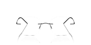 Giorgio Armani Ar 5147 Men Black Round Eyeglasses