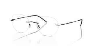 Giorgio Armani Ar 5147 Men Black Round Eyeglasses