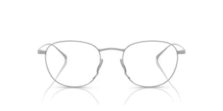 Giorgio Armani Ar 5148t Men Silver Oval Eyeglasses