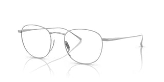 Giorgio Armani Ar 5148t Men Silver Oval Eyeglasses