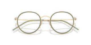 Giorgio Armani AR 5155 men Gold Round Eyeglasses