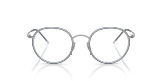 Giorgio Armani AR 5155 men Ruthenium Round Eyeglasses