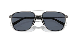 Giorgio Armani Ar 6110 Men Grey Pilot Sunglasses