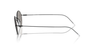 Giorgio Armani Ar 6115t Men Black Round Sunglasses