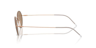 Giorgio Armani Ar 6115t Men Rose Gold Round Sunglasses