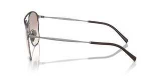 Giorgio Armani Ar 6154 Men Silver Squared Sunglasses