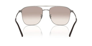 Giorgio Armani Ar 6154 Men Silver Squared Sunglasses