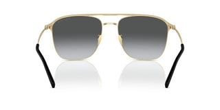 Giorgio Armani Ar 6154 Men Gold Squared Sunglasses