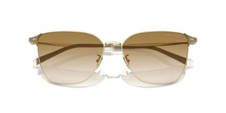 Giorgio Armani Ar 6155 Women Gold Squared Sunglasses
