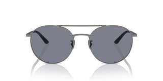 Giorgio Armani Ar 6156 Men Silver Round Sunglasses