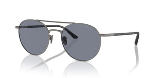 Giorgio Armani Ar 6156 Men Silver Round Sunglasses