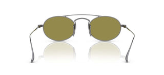 Giorgio Armani Ar 6161t Men Silver Oval Sunglasses