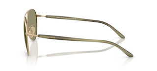 Giorgio Armani Ar 6162 Men Gold Pilot Sunglasses