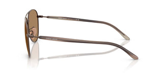 Giorgio Armani Ar 6162 Men Brown Pilot Sunglasses