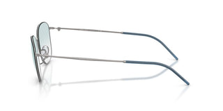 Giorgio Armani AR 6168 men Ruthenium Squared Sunglasses