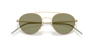 Giorgio Armani AR 6169 men Gold Round Sunglasses
