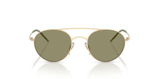 Giorgio Armani AR 6169 men Gold Round Sunglasses