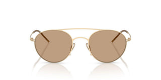 Giorgio Armani Ar 6169 Men Gold Round Sunglasses